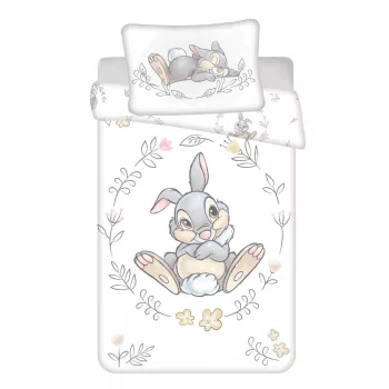   Disney Bambi Thumper gyerek, ovis ágyneműhuzat 100×135cm, 40×60 cm