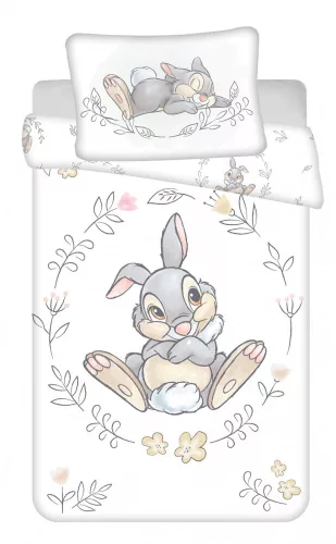 Disney Bambi Thumper gyerek, ovis ágyneműhuzat 100×135cm, 40×60 cm