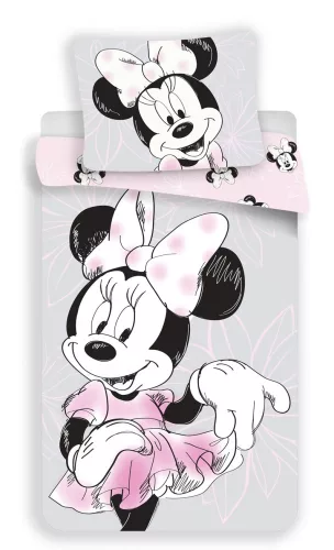 Disney Minnie Beautiful ágyneműhuzat 140×200cm, 70×90 cm