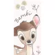 Disney Bambi Flower fürdőlepedő, strand törölköző 70x140cm