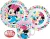 Disney Minnie Feel Good étkészlet, micro műanyag szett bögrével 350 ml