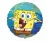 SpongyaBob Fun Face fólia lufi 46 cm