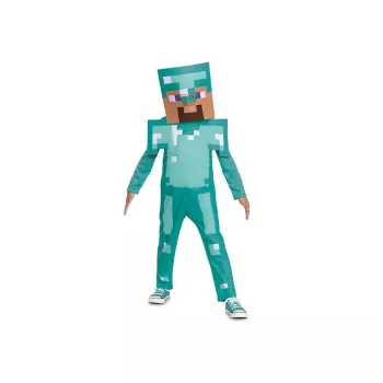 Minecraft Steve Diamond jelmez 3-4 év