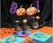 Halloween Boo díszítő pálca 6 db-os