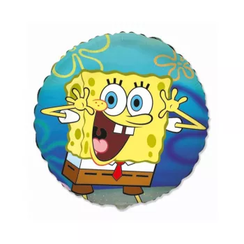 SpongyaBob Fun Face fólia lufi 46 cm (WP)