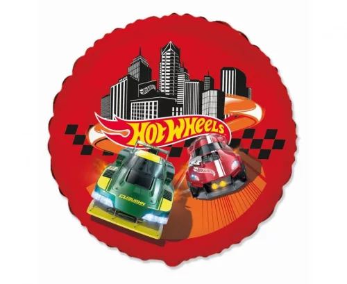 Hot Wheels Red fólia lufi 46 cm (WP)