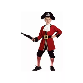 Kalóz Red Captain jelmez 120/130 cm