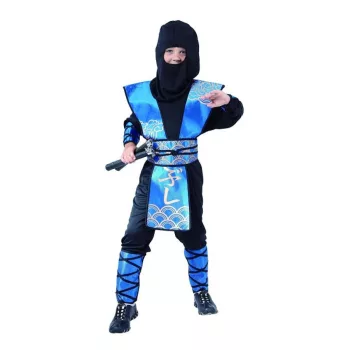 Nindzsa Blue Style jelmez 110/120 cm