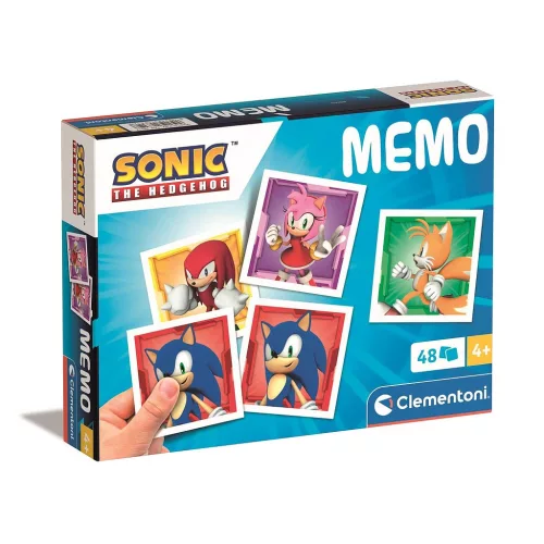 Sonic a sündisznó Characters memóriajáték 48 db-os Clementoni II. osztály