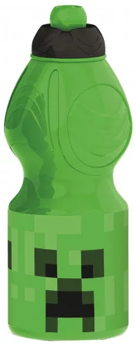 Minecraft Creeper műanyag sportkulacs 400 ml II. osztály