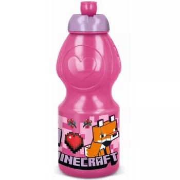   Minecraft Girls Line műanyag sportkulacs 400 ml II. osztály