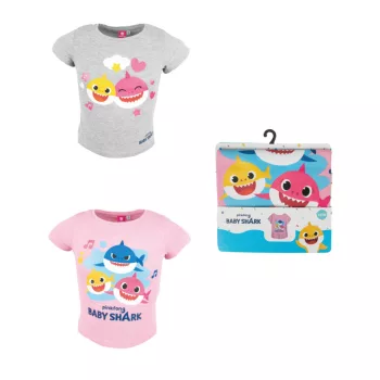   Baby Shark Fun gyerek rövid póló, felső 2 - 6 év / 92 - 116 cm