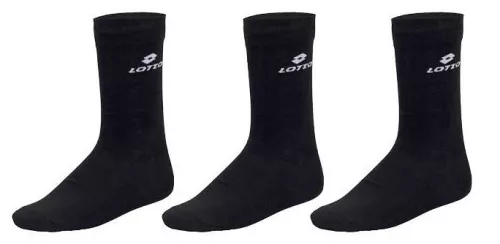 Lotto Black férfi zokni 39/42