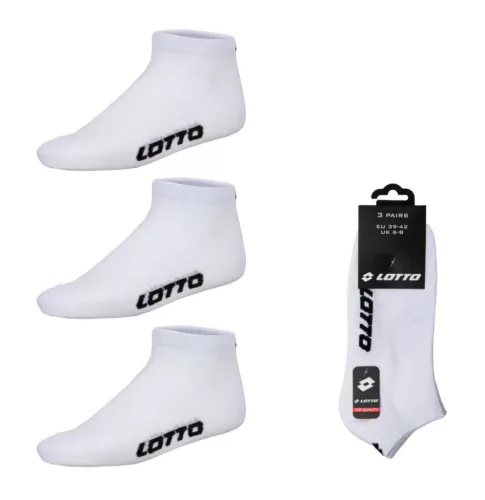 Lotto White férfi titokzokni 36/42