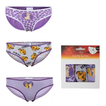   Disney Az Oroszlánkirály Simba gyerek fehérnemű, bugyi 3 darab/csomag 2 - 8 év / 92 - 128 cm