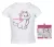 Disney Marie cica White gyerek rövid póló, felső 2 - 8 év / 92 - 128 cm