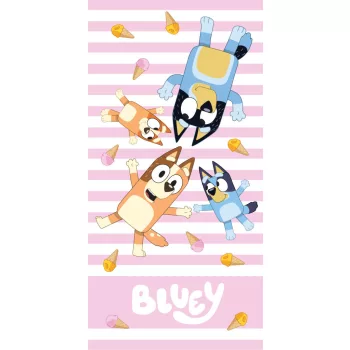   Bluey Ice Cream fürdőlepedő, strand törölköző 70x140 cm (Fast Dry)