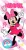 Disney Minnie Joy Splash fürdőlepedő, strand törölköző 70x140 cm (Fast Dry)