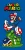 Super Mario Piranha Plants fürdőlepedő, strand törölköző 70x140 cm (Fast Dry)