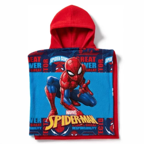 Pókember Spider Sense strand törölköző poncsó 50x100 cm (Fast Dry)
