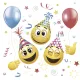 Smiley Icons&Balloons szalvéta 20 db-os 33x33 cm