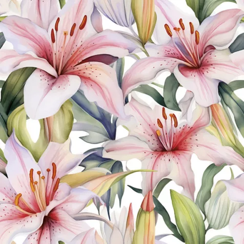 Liliom Light Pink szalvéta 20 db-os 33x33 cm