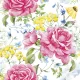 Rózsa Field Flowers szalvéta 20 db-os 33x33 cm