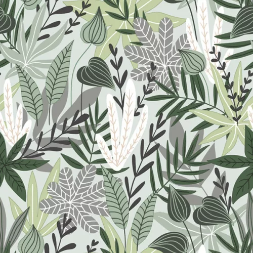 Virág Green Leaves szalvéta 20 db-os 33x33 cm