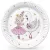 Balett, Balerina With Swan papírtányér 8 db-os 18 cm