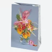Virág Bouquets papír ajándéktasak, ajándékzacskó 16x24x7 cm