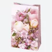 Virág Bouquets papír ajándéktasak, ajándékzacskó 16x24x7 cm