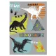 Dinoszaurusz Rawr A/4 gumis mappa