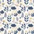 Virág Scandinavian Floral szalvéta 20 db-os 33x33 cm