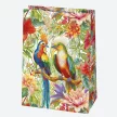 Virág Birds papír ajándéktasak, ajándékzacskó 23x32x11 cm