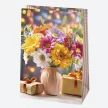 Virág Bouquet papír ajándéktasak, ajándékzacskó 23x32x11 cm