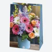 Virág Bouquet papír ajándéktasak, ajándékzacskó 23x32x11 cm