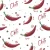 Chilli Red Hot szalvéta 20 db-os 33x33 cm