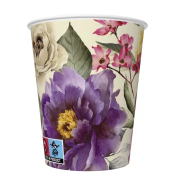 Virág Blossom papír pohár 8 db-os 250 ml
