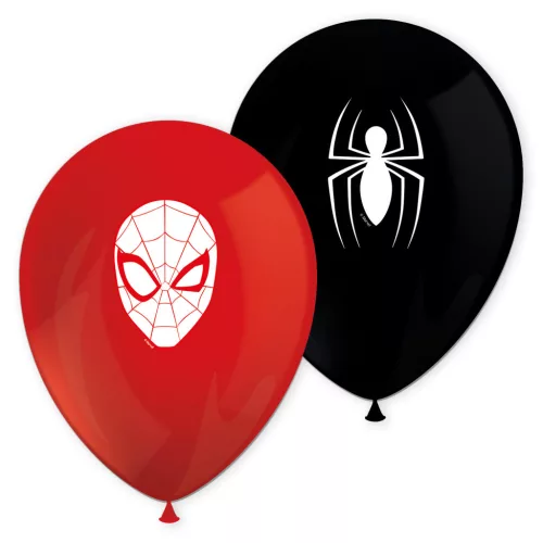 Pókember World of Webs léggömb, lufi 8 db-os