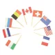 Zászlós Countries díszítő pálca 24 db-os