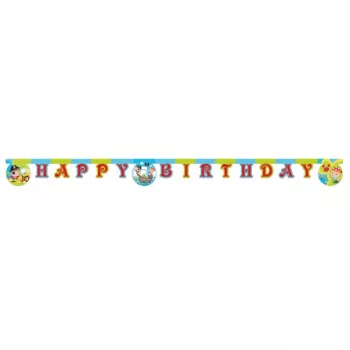 Kalóz Treasure Hunt Happy Birthday felirat