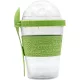 Snack tartó Green fedéllel és kanállal 500 ml