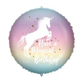Unicorn Magical fólia lufi 46 cm