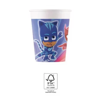 Pizsihősök Trio papír pohár 8 db-os 200 ml FSC