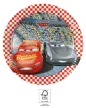 Disney Verdák Arena Race papírtányér 8 db-os 20 cm FSC