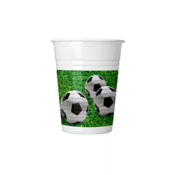 Focis Soccer Field műanyag pohár 8 db-os 200 ml