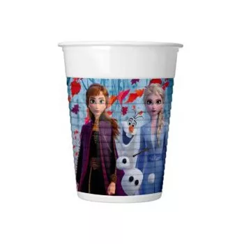 Disney Jégvarázs Leaf műanyag pohár 8 db-os 200 ml