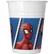 Pókember Crime Fighter Blue műanyag pohár 8 db-os 200 ml