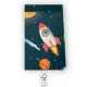 Űr Rocket Space papírzacskó 4 db-os FSC