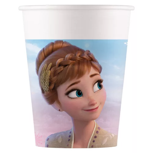 Disney Jégvarázs Wind papír pohár 8 db-os 200 ml FSC
